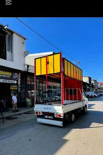 Açılır kanatlı kasa tentesi